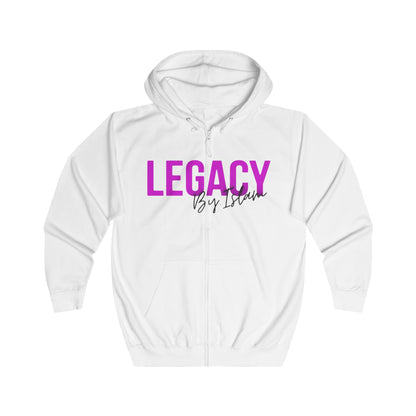 Legacy By Islam Neon logo Zip Hoodie