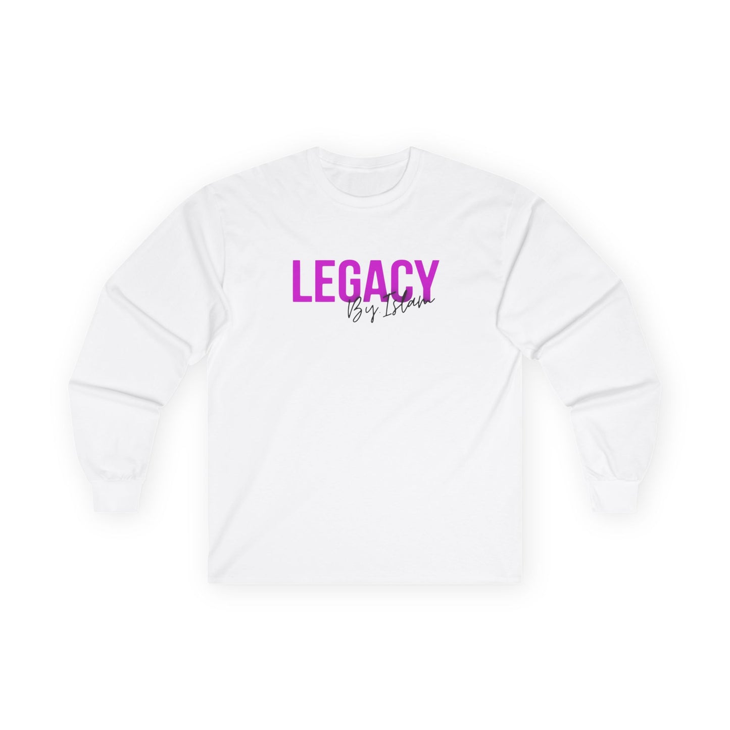 Legacy By Islam Neon logo Long Sleeve T-Shirt
