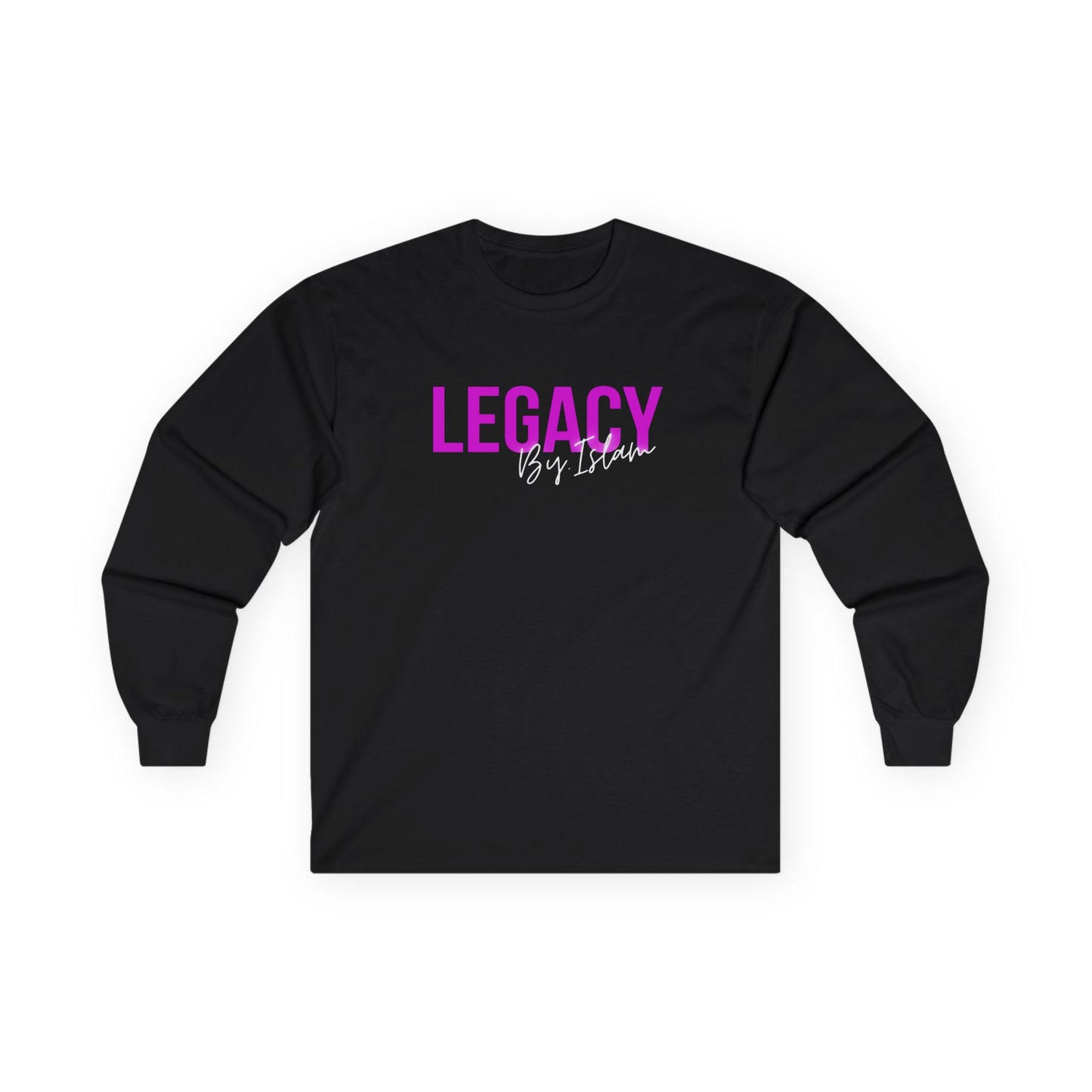 Legacy By Islam Neon logo Long Sleeve T-Shirt