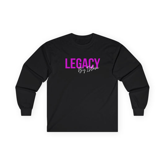 Legacy By Islam Neon logo Long Sleeve T-Shirt