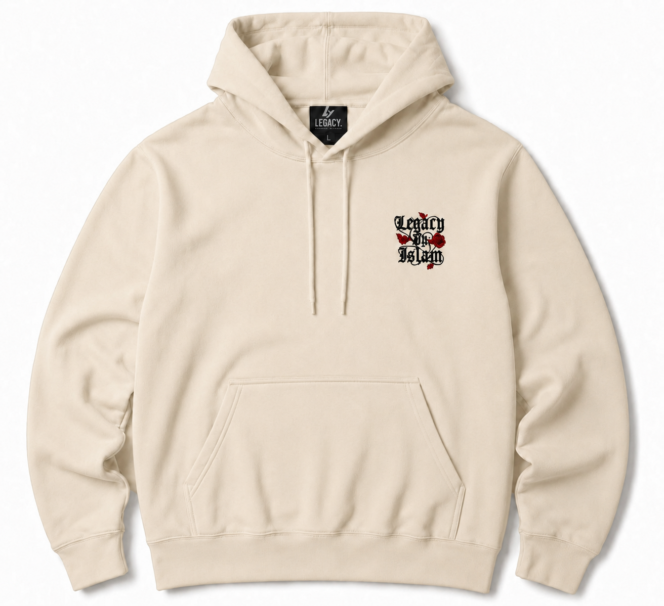 Legacy Obsidian Hoodie - Bone